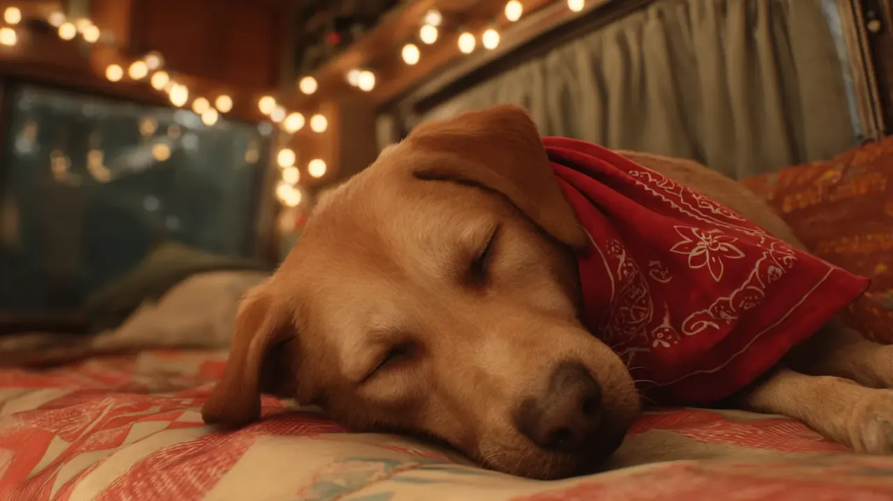 Damit dein Hund nachts gut schläft